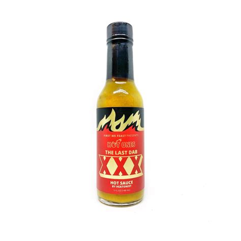Hot Ones The Last Dab Xxx Hot Sauce Chilly Chiles
