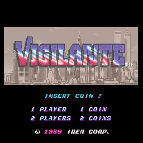 Vigilante 1988 By Data East Irem Arcade Game