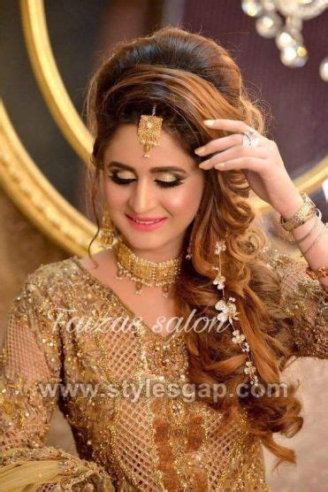 14 Perfect Latest Hairstyles For Pakistani Weddings