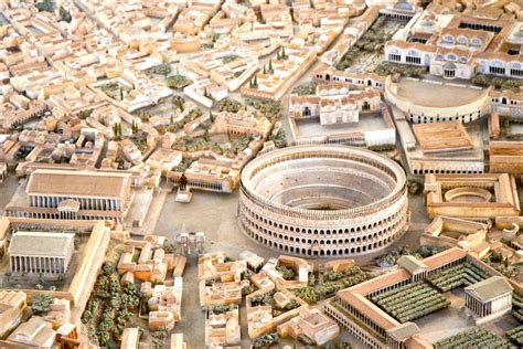 Model Of Ancient Rome Colosseum Rome Tickets