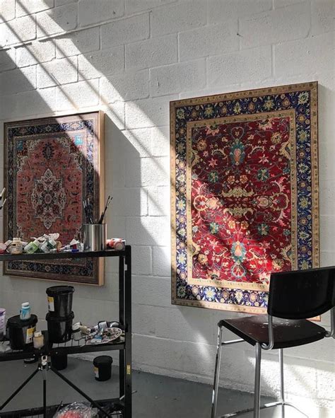 Hand Painted Persian Carpets By Jason Seife — Designcollector