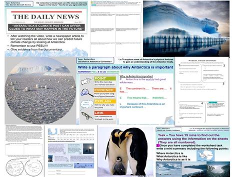 Antarctica Sow Ks3 Whole Topic Included Teaching Resources