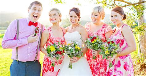 14 Mixed Gender Wedding Parties That Beautifully Bucked Tradition Huffpost