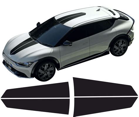 Zen Graphics Kia Ev6 Ev6 Gt Over The Top Racing Stripes Exact