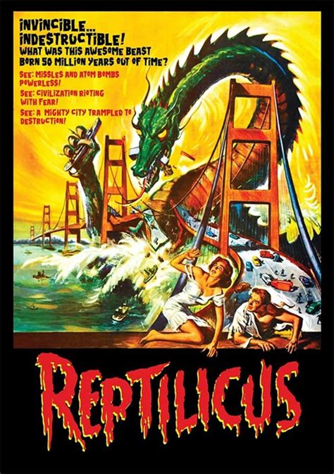 Reptilicus Dvd 1961 Dvd Empire