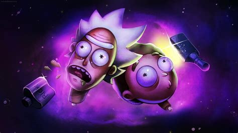 Rick And Morty In Space Live Wallpaper Wallpaperwaifu