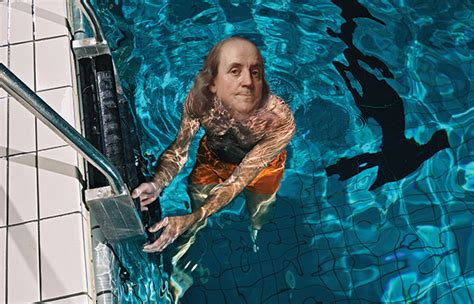 Benjamin Franklin Founding Father Incredible Inventor And 1 Swim Coach Swimcore