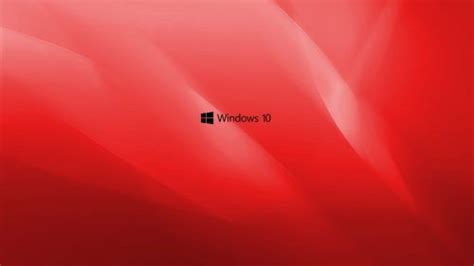 Sfondo Windows 10 Rosso