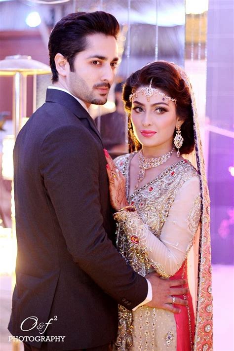 Celebrity Weddings Ayeza Khan Aiza Khan Walima Pictures