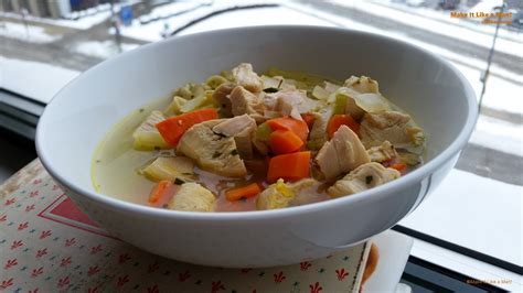 Season with salt and pepper. Homemade Chicken Soup Recipe, Using Chicken Breasts - Make ...