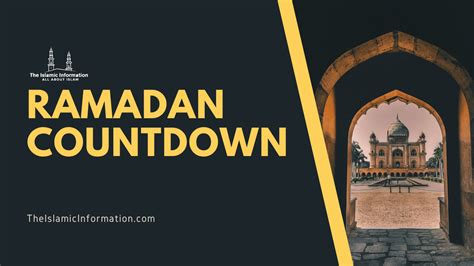 Ramadan Countdown 2025 Days Left In Ramadan 2025