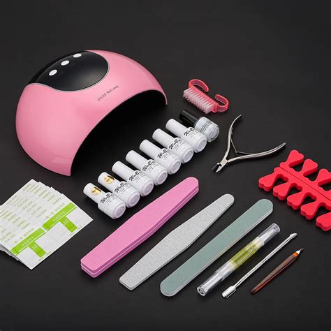 Manicure Tool Nail Art Gel Set Pedicure Set Led Nail Dryer Uv Lamp Set