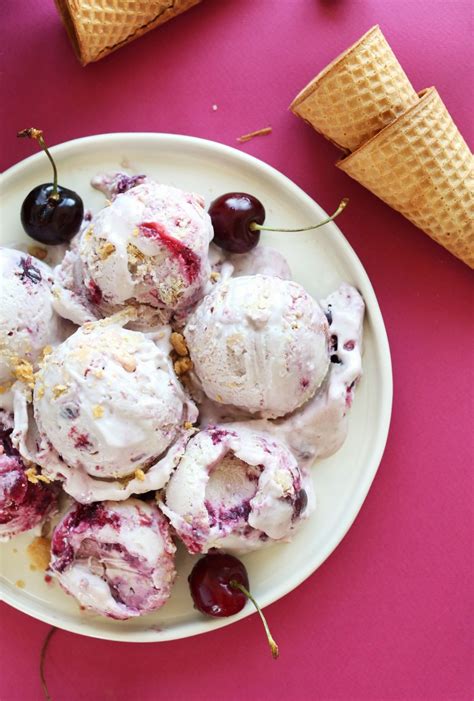 Amazing Vegan Cherry Pie Ice Cream 10 Ingredients Simple Methods So