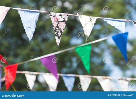 Summer Bunting Stock Image Image Of Party Colors Happy 22750307