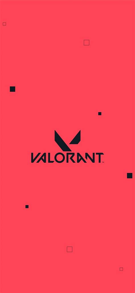 Valorant Logo Red 4k Iphone Wallpapers Free Download Images And
