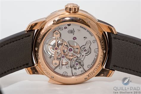 Girard Perregaux Minute Repeater Tourbillon With Gold Bridges Quill And Pad