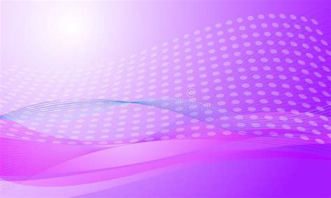 Abstract Purple Pink Gradient With Lines Curves Wave Background For