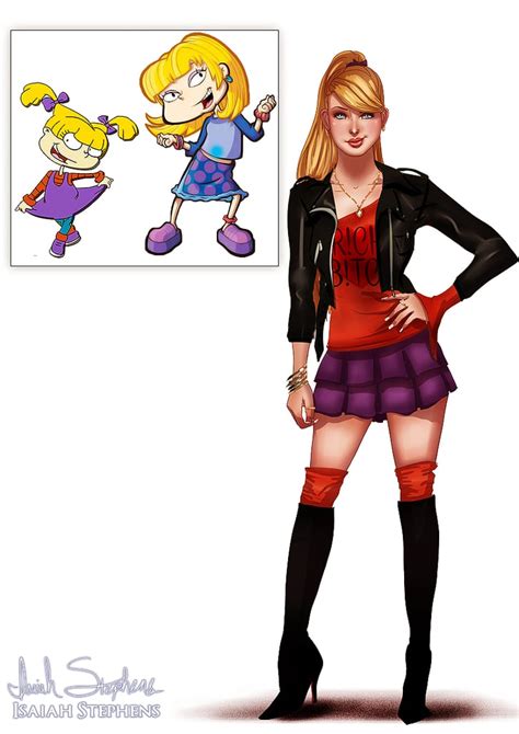 Angelica From Rugrats 90s Cartoon Characters As Adults Fan Art Popsugar Love And Sex Photo 86