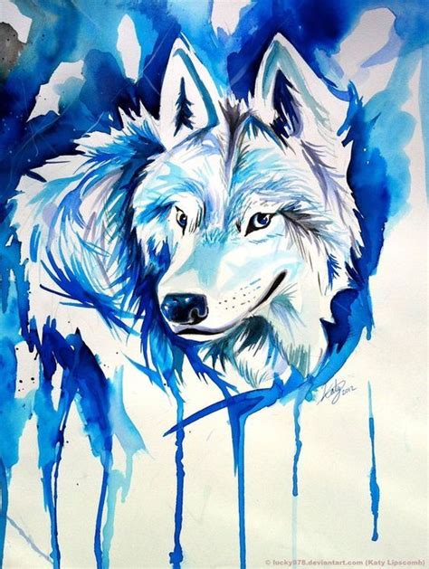 Ice Wolf By Lucky978 Art Animal Art Animals