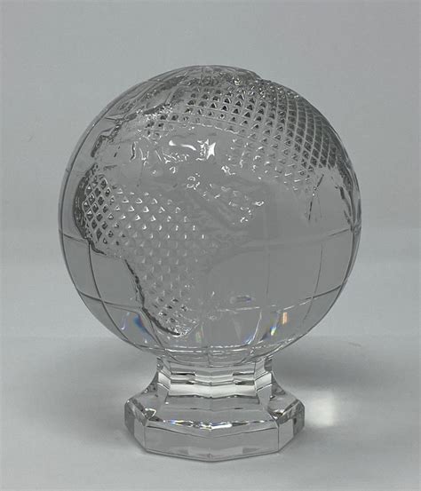 Waterford Crystal World Globe