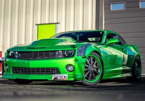 2011 Chevrolet Camaro 2ss 6mt Synergy Green Rare Color Combo Speed Inc