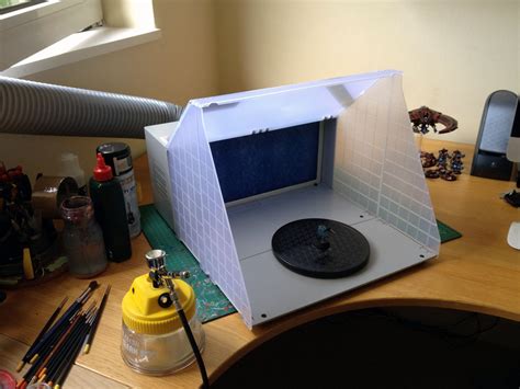 Review Portable Airbrushing Spray Booth And Extractor E420 Tale Of