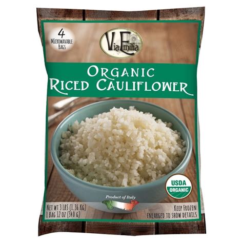 The caesar's kitchen lemon chicken piccata with cauliflower rice. Cauliflower Rice From Costco : Costco Dujardin Organic Cauliflower Rice Review : How much ...