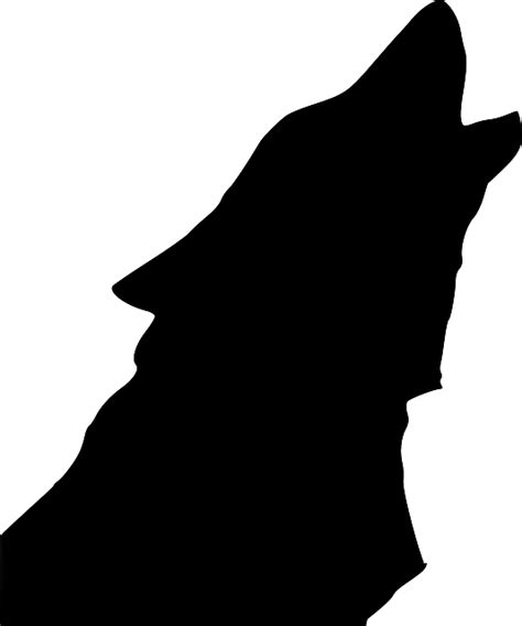 Wolf Silhouette Head Free Vector Graphic On Pixabay