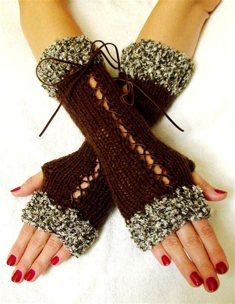 Sep 19, 2018 · if you love granny square patterns, then you have to work up this makin&amp;#39; Autumn Fingerless Gloves Corset Dark Brown with Brown ...