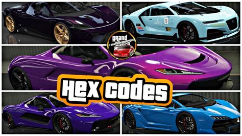 List Of Gta 5 Modded Crew Colours With Hex Codes Sub Requests Youtube