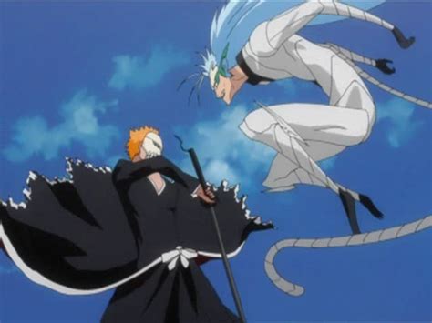 Ichigo Kurosaki Vs Grimmjow Jaegerjaquez Final Fight Bleach Anime