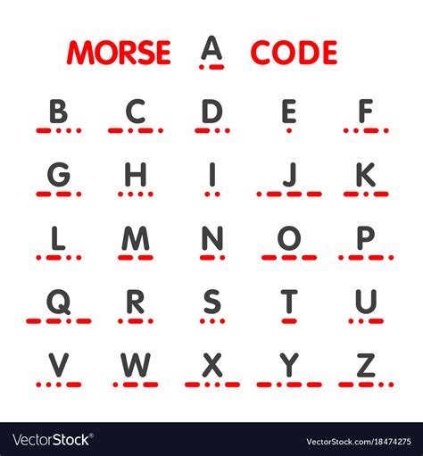 morse code alphabet art