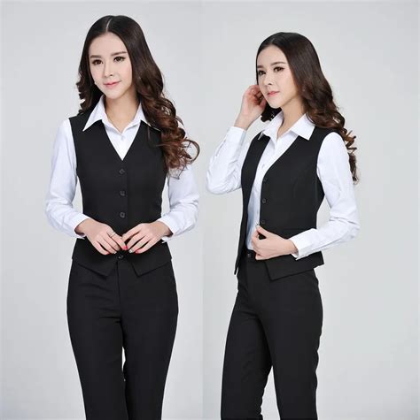 2015 Spring Summer Professional Business Work Wear Office Suits Vest