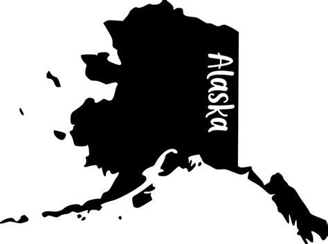 State Of Alaska Svg Jpeg Png Cricut Cut File Alaska Etsy Israel
