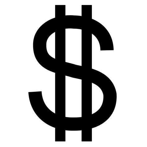 Free Black And White Dollar Sign Download Free Black And White Dollar Sign Png Images Free