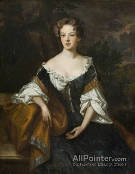 Sir Godfrey Kneller Bt Portrait Of A Woman Oil Painting Reproductions
