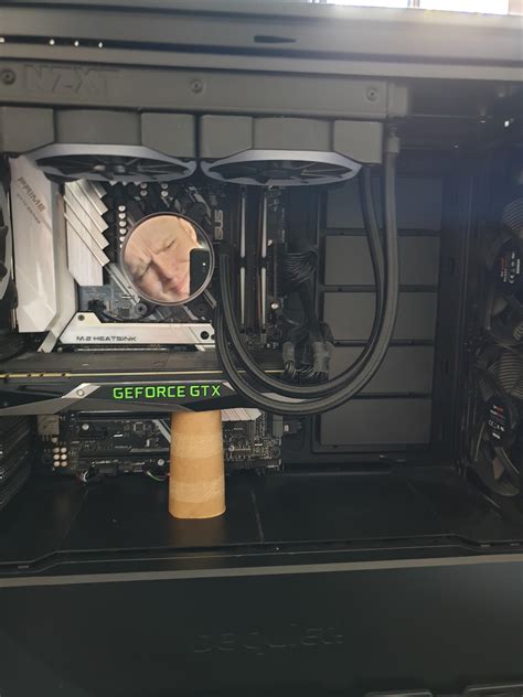 Moving Your Precious Rig Put A Tp Roll Under Your Gpu To Stop Flexing