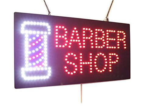 Barber Shop Sign Super Bright High Quality Led Open Sign Store Sign