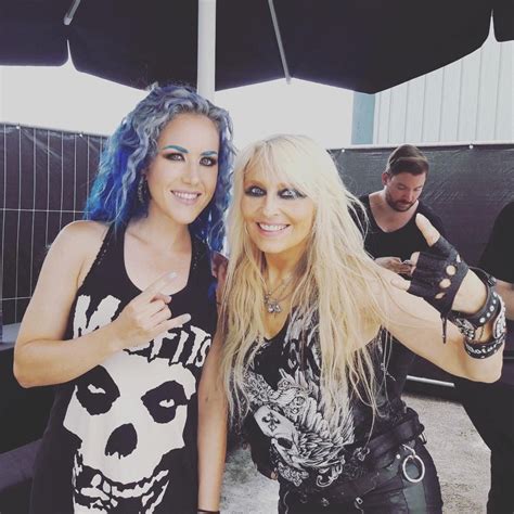 When she was first posted on reddit, every head turned, in a place where the most beautiful women in the world. Alissa White-Gluz And Doro