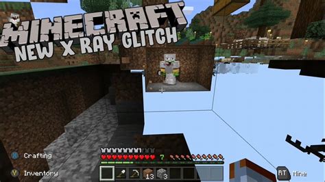 New Minecraft Bedrock Edition X Ray Glitch 117 X Ray Glitch In
