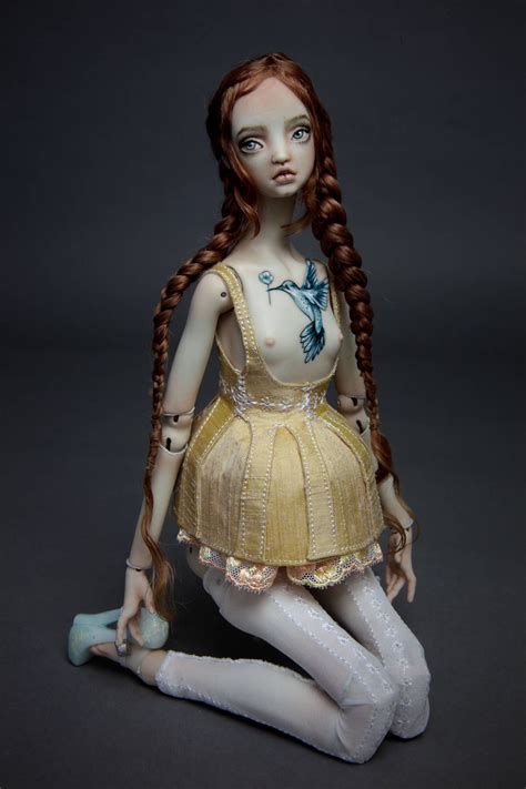 Ooak Porcelain Bjd Ball Jointed Doll Ginger Alice By Forgottenhearts On