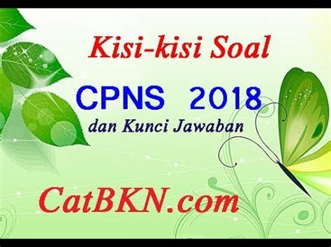 Jangan khawatir kehabisan referensi belajar. Contoh Soal: Soal Cpns Dan Pembahasan 2018 Pdf