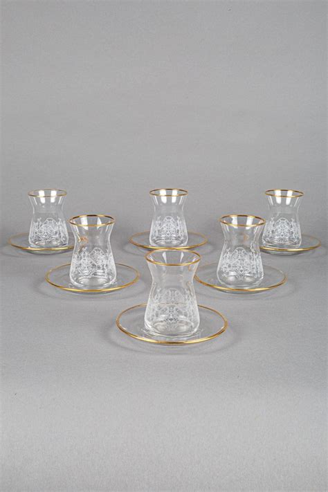 Special Turkish Design Tea Glass Set Turkish Tea Set Etsy Tea Service