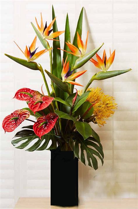 Corki Ultimate Artificial Tropical Flowers Arrangements Beautiful