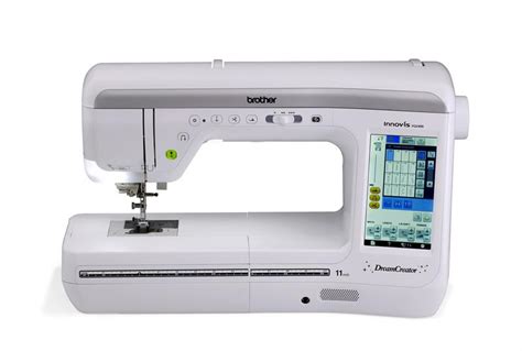 Piece, applique, embroider, and quilt, sometimes even all four, in the hoop! BROTHER DreamWeaver VQ2400 Sewing and Quilting Machine
