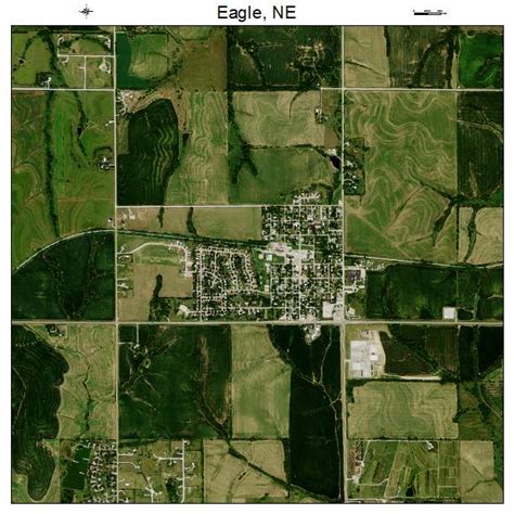 Aerial Photography Map Of Eagle Ne Nebraska