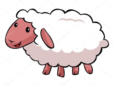 Funny Cartoon Sheep — Stock Vector © Indomercy2012 70624613