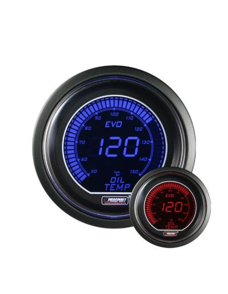 Prosport Digital Oil Temperature Gauge 52mm 50 To 150 Degrees With