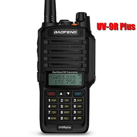 Baofeng Uv 9r Plus Waterproof Walkie Talkie Cb Radio High Power Vhf Uhf