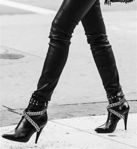 Knee Boots Over Knee Boot Booty Heels Metal Closet Outfits Fashion Shoes